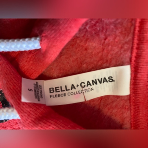 Kansas City Red animal print Hoodie SM - Picture 2 of 6